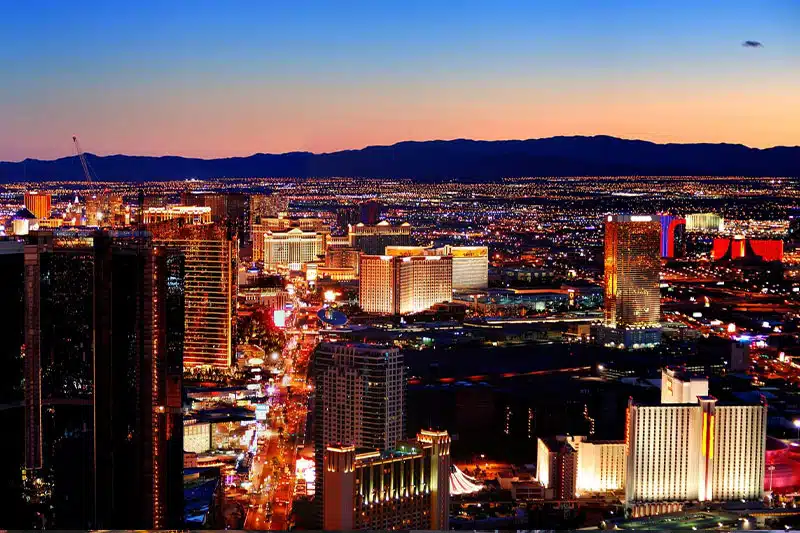 Las Vegas City Skyline