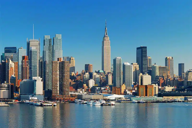 Manhattan New York Skyline