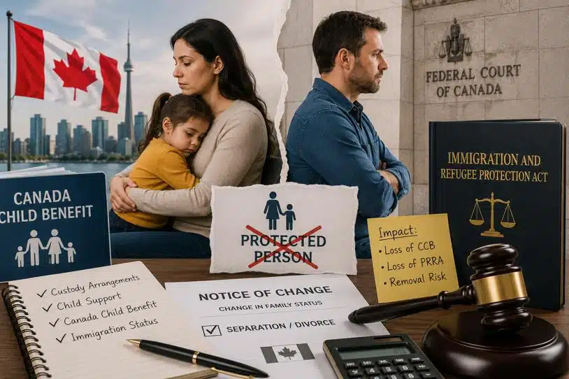 Canada Child Benefit Eligibility After Separation/Divorce: A Canadian Tax Lawyer Explains Why ‘Protected Person’ Status in Immigration Law Ends, in Mohamed v. The King