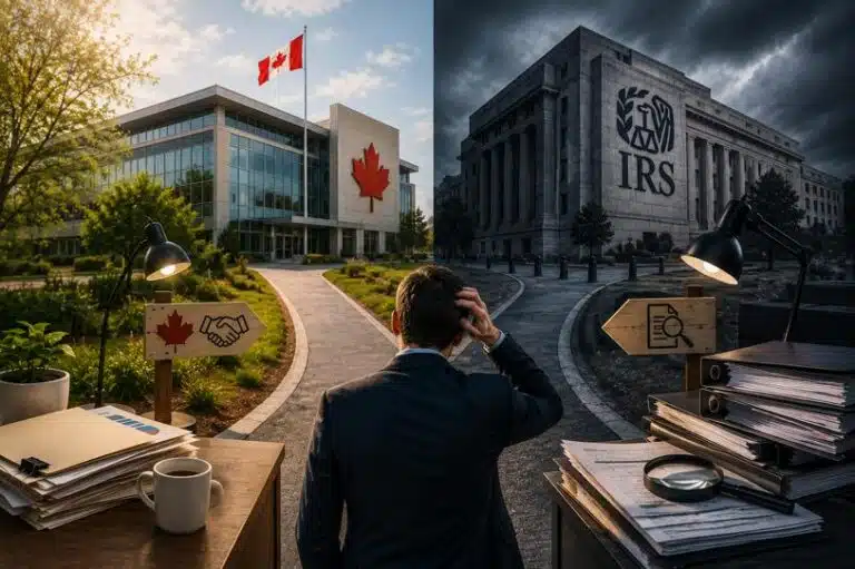 Is the CRA Easier on You Than the IRS? A Canadian Tax Lawyer Explains Their Different Tactics, Processes