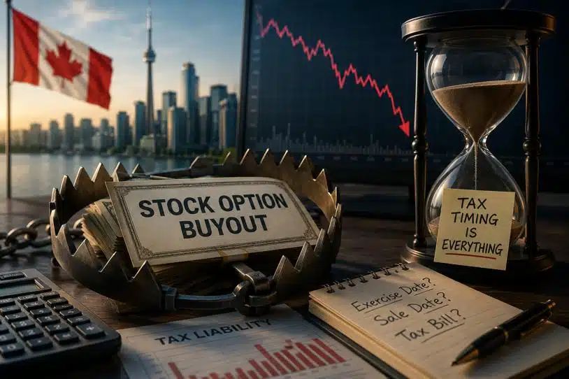 The Stock Option Buyout Trap: Why a Canadian Tax Lawyer Says Tax Timing Is Everything