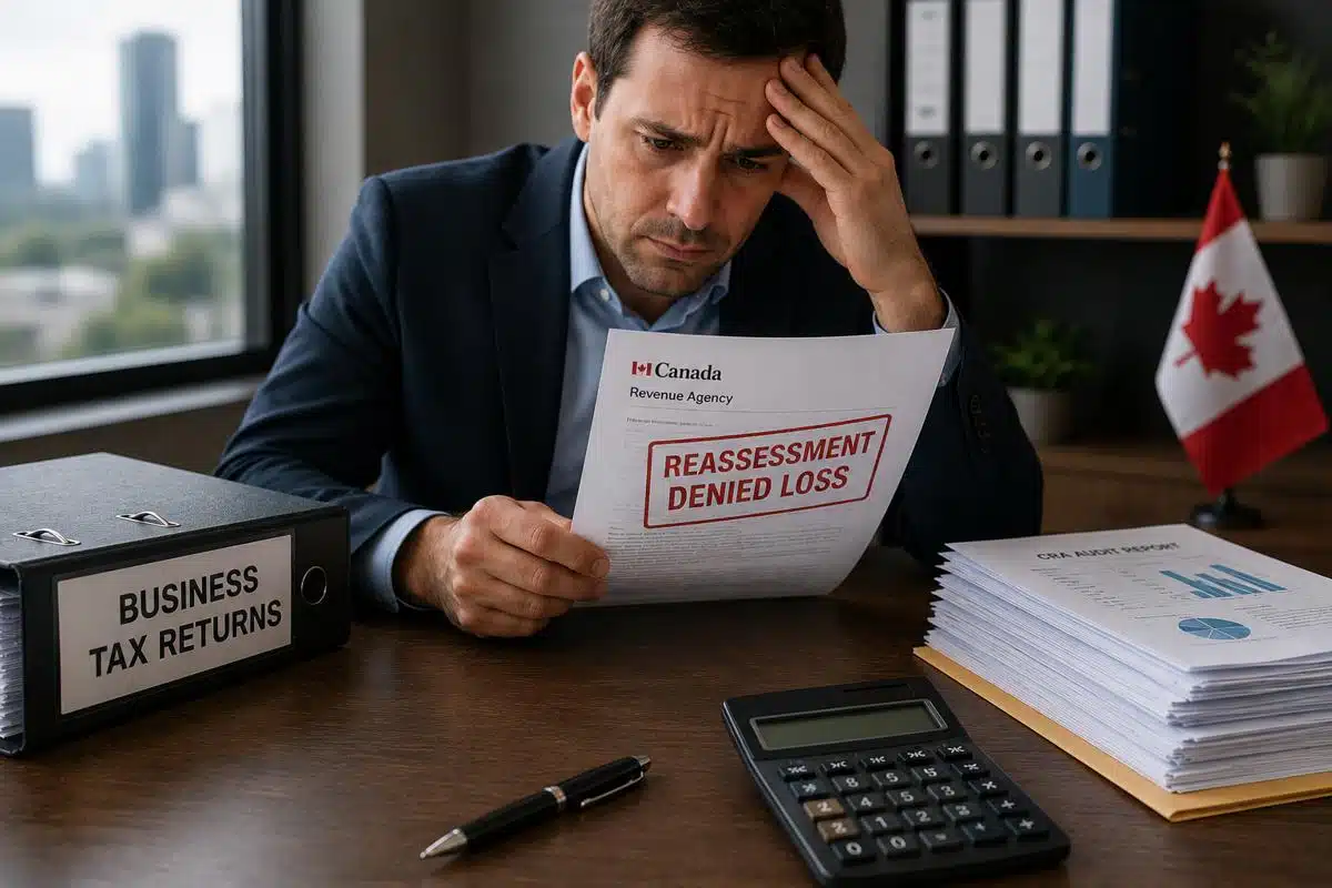 CRA Denied Your Business Loss After a Tax Audit? What to Do Immediately to Challenge the Reassessment